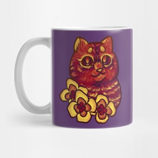 sunset kitty Mug